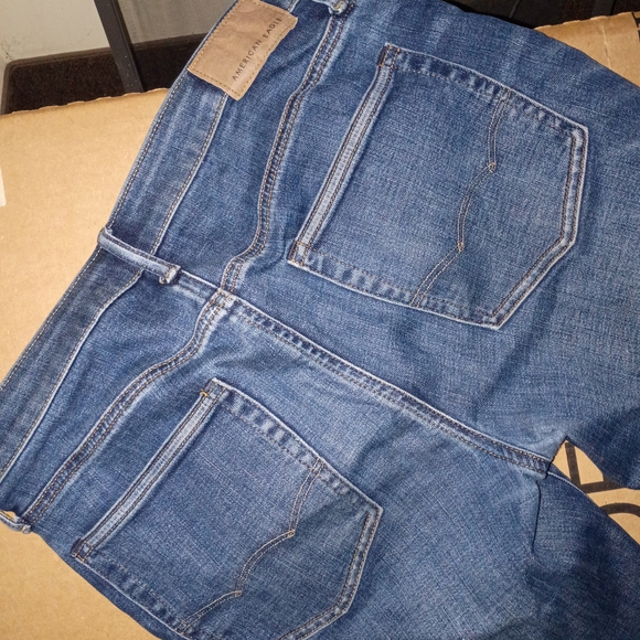 American Eagle Outfitters Indigo Straight Jeans - Picture 4 of 5